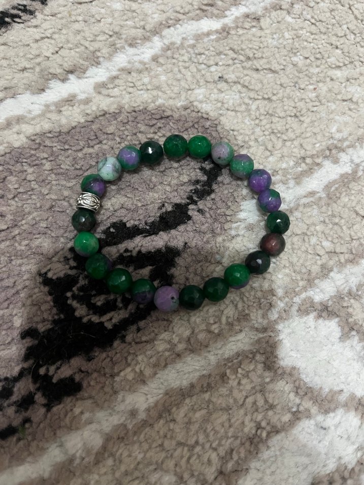 Renkli Boncuklu Kadın Bileklik - Görsel 4