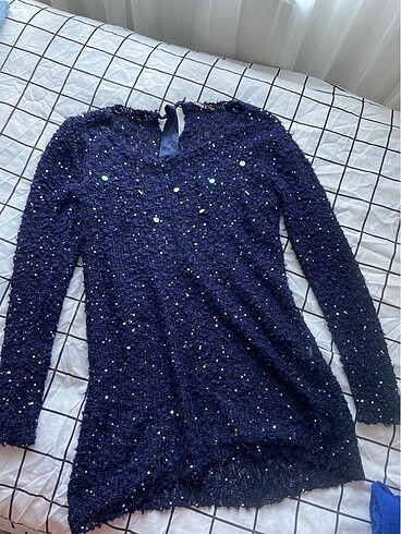 Triko tunik elbise