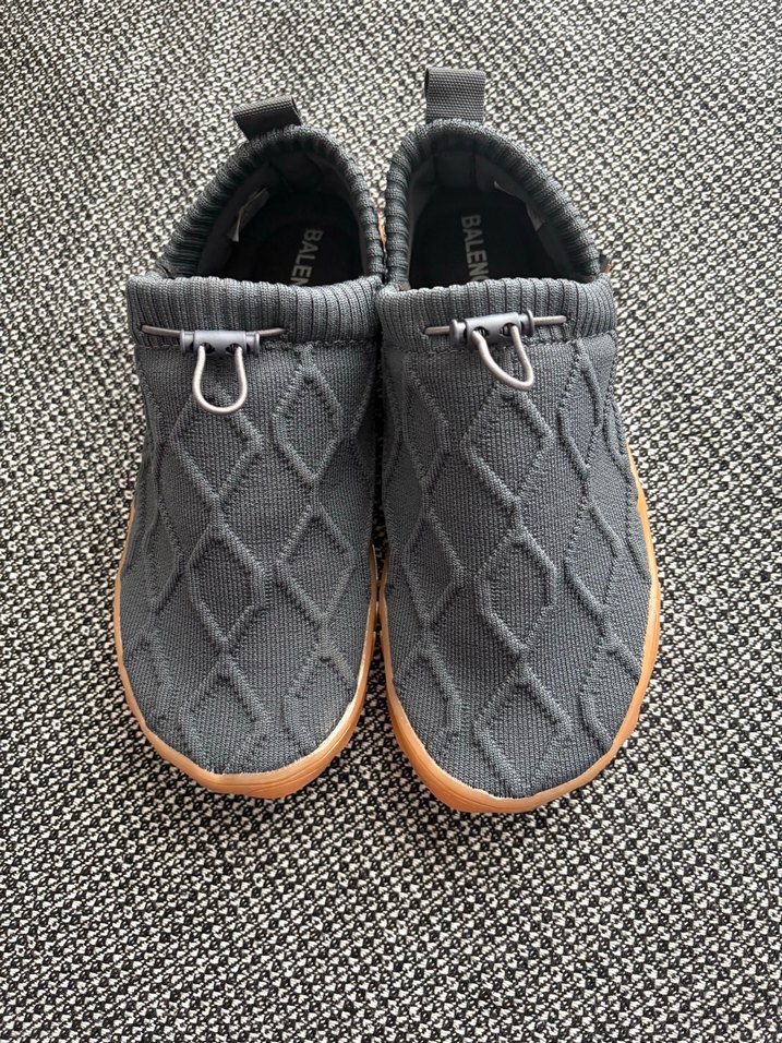 Erkek Triko Ev Terliği Gri - Görsel 3