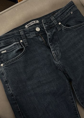 Gri Mavi Erkek Kot Pantolon - Görsel 3