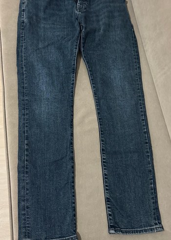 Gri Mavi Erkek Kot Pantolon - Görsel 5