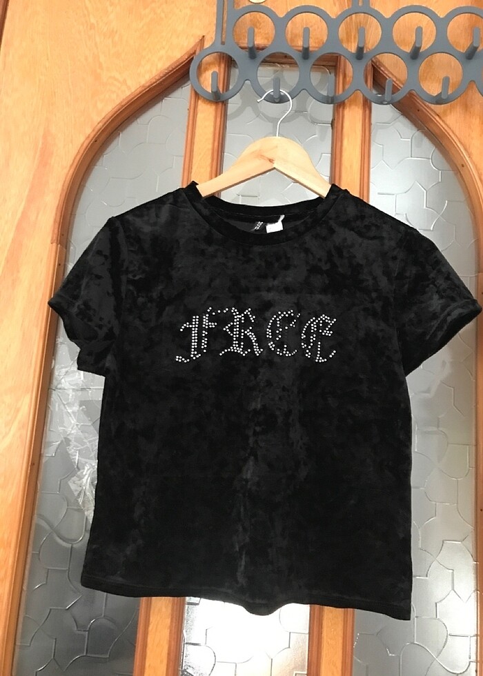 Kadife tişört - Görsel 4