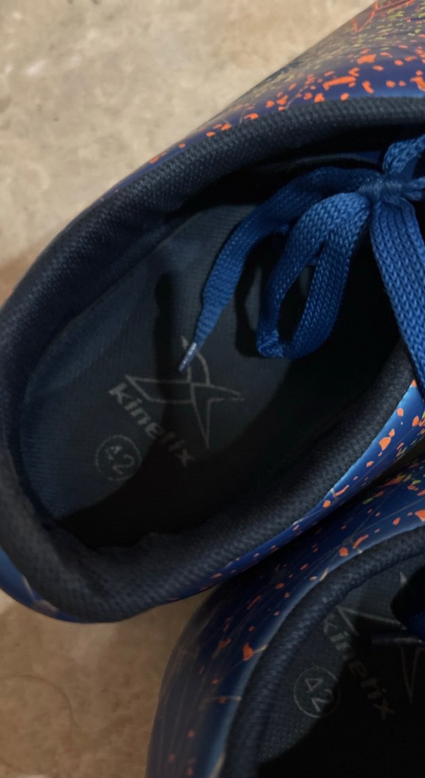 Erkek Renkli Bağcıklı Futbol Ayakkabısı - Görsel 2