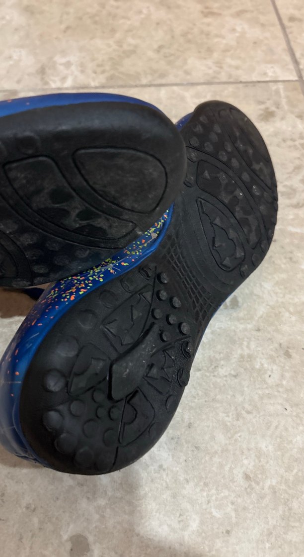 Erkek Renkli Bağcıklı Futbol Ayakkabısı - Görsel 3