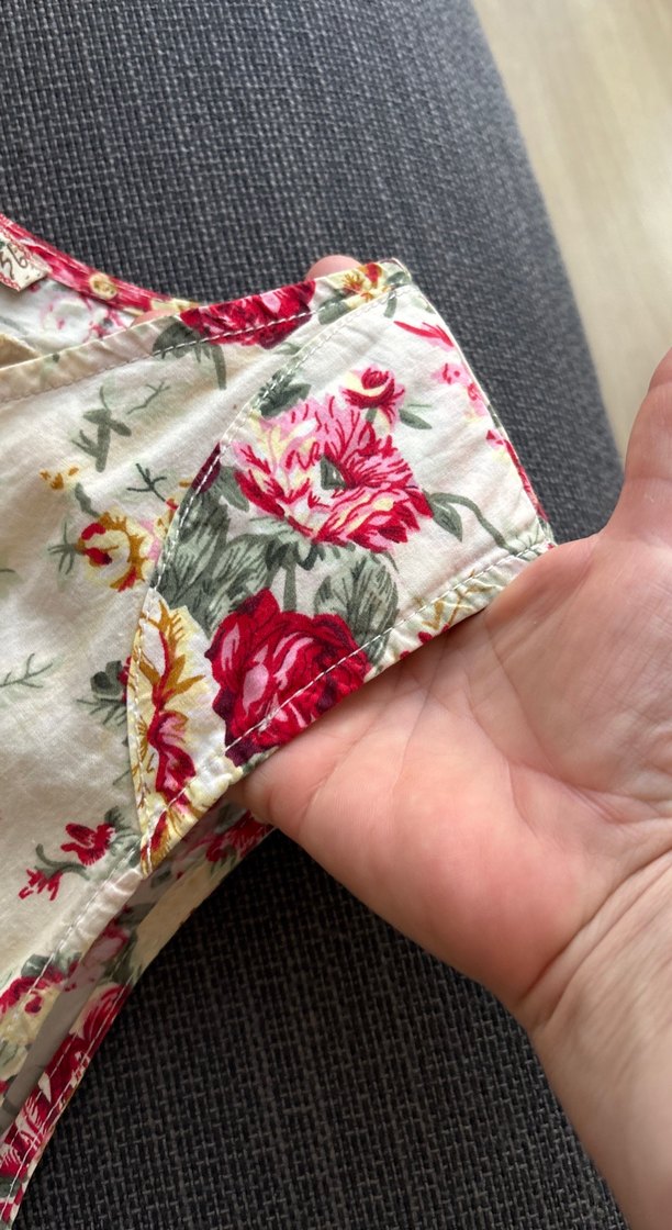 Çiçek Desenli Renkli elbise - Görsel 5