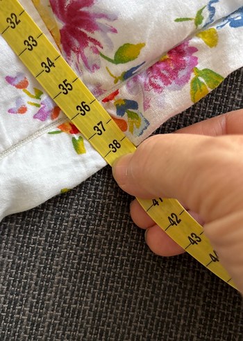 Çiçek Desenli askılı elbise - Görsel 5