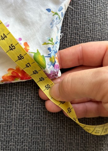 Çiçek Desenli askılı elbise - Görsel 7