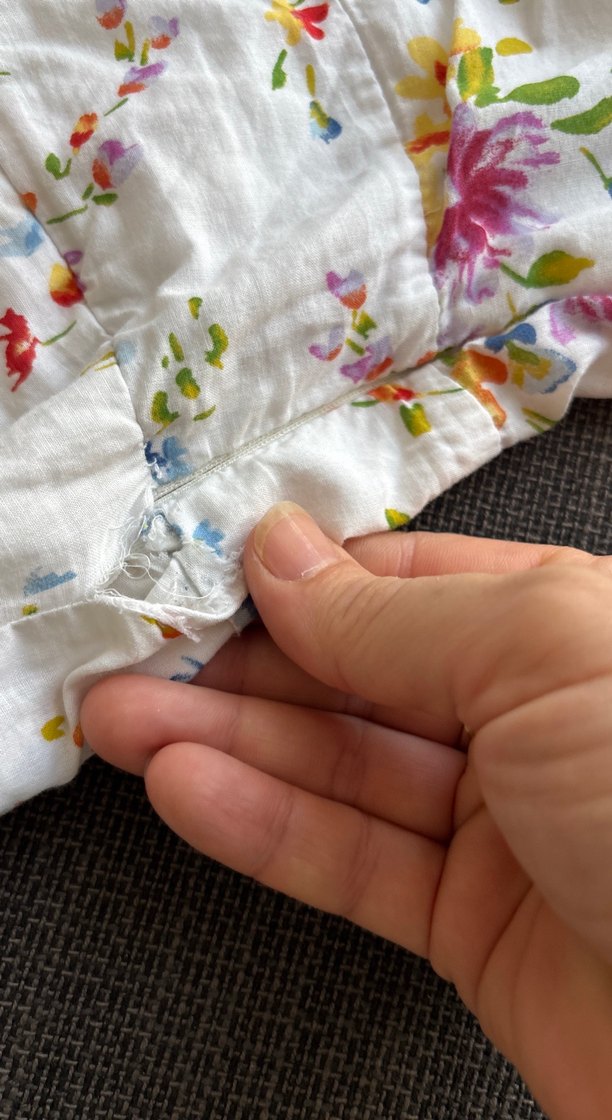 Çiçek Desenli askılı elbise - Görsel 4