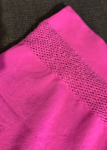 Dantel Detaylı Pembe sporcu taytı - Görsel 3