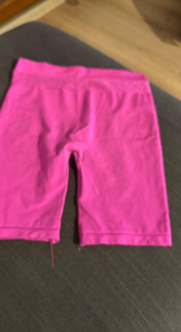 Dantel Detaylı Pembe sporcu taytı - Görsel 4