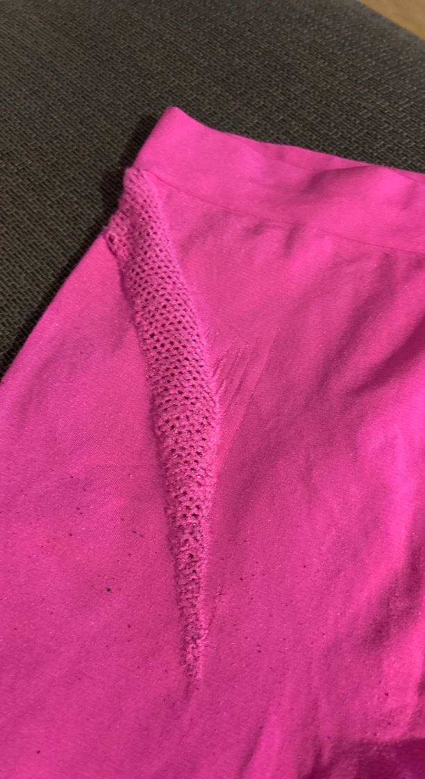 Dantel Detaylı Pembe sporcu taytı - Görsel 2