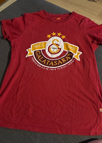 Bordo Baskılı Erkek  taraftar tişörtü - Görsel 4