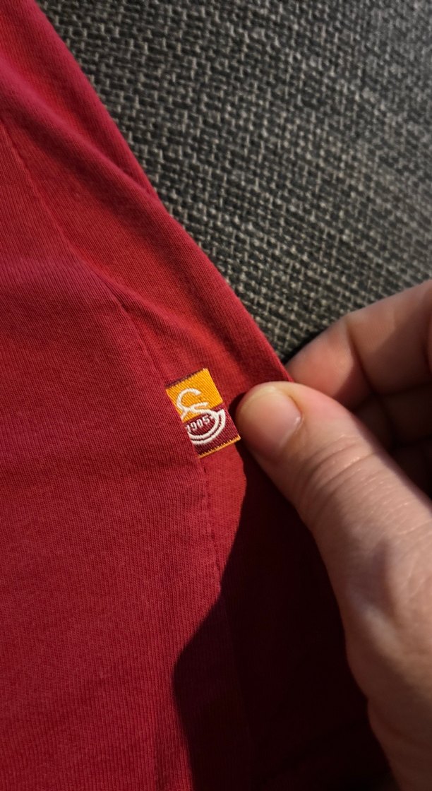 Bordo Baskılı Erkek  taraftar tişörtü - Görsel 3