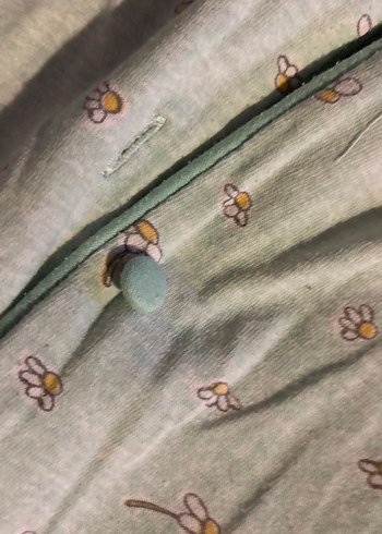 Açık yeşil Kısa Kollu, Gömlek Yaka pijama takımı - Görsel 2