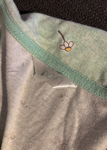 Açık yeşil Kısa Kollu, Gömlek Yaka pijama takımı - Görsel 3