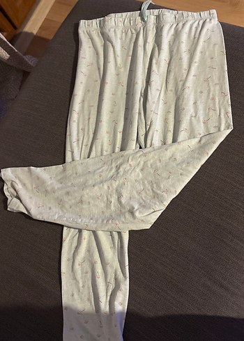 Açık yeşil Kısa Kollu, Gömlek Yaka pijama takımı - Görsel 5