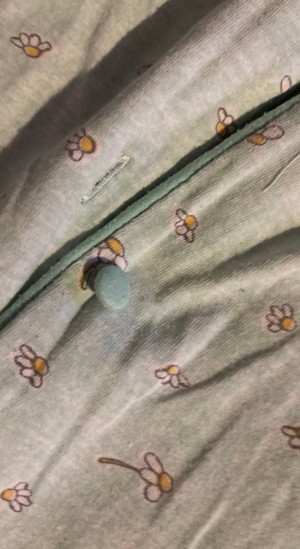 Açık yeşil Kısa Kollu, Gömlek Yaka pijama takımı - Görsel 2