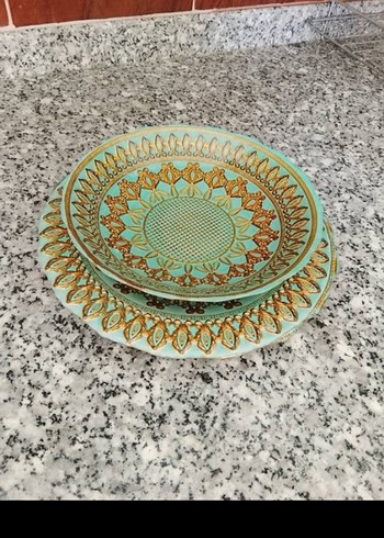 ikili Çin tabak deseni - Görsel 2