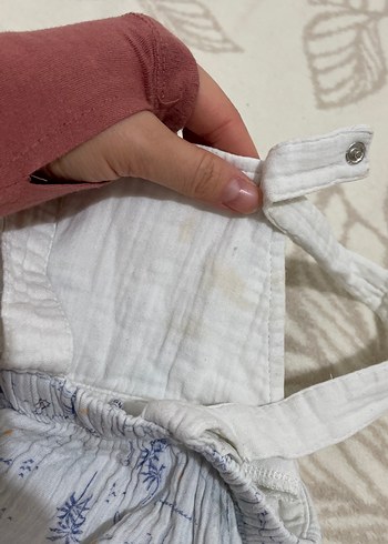 Erkek Bebek Pamuklu Askılı Tulum - Görsel 5