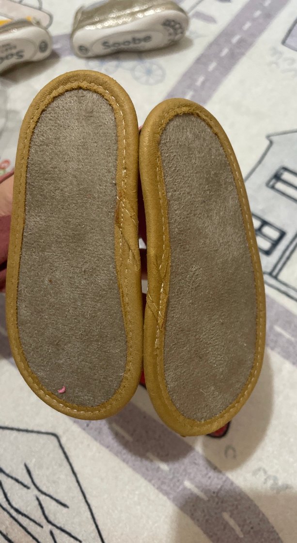 Kızlar İçin İlk Adım Ayakkabısı Pembe Bağcıklı - Görsel 3