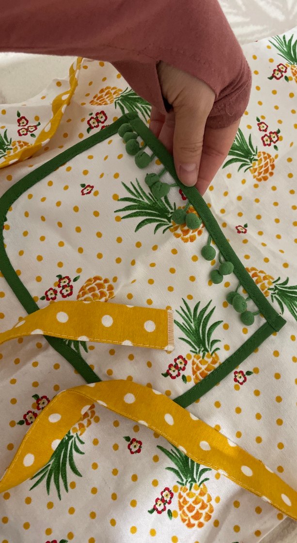 Renkli Desenli Çocuk Mutfak Önlüğü - Görsel 4