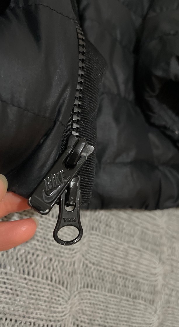 Nike Siyah Fermuarlı Erkek Mont - Görsel 4