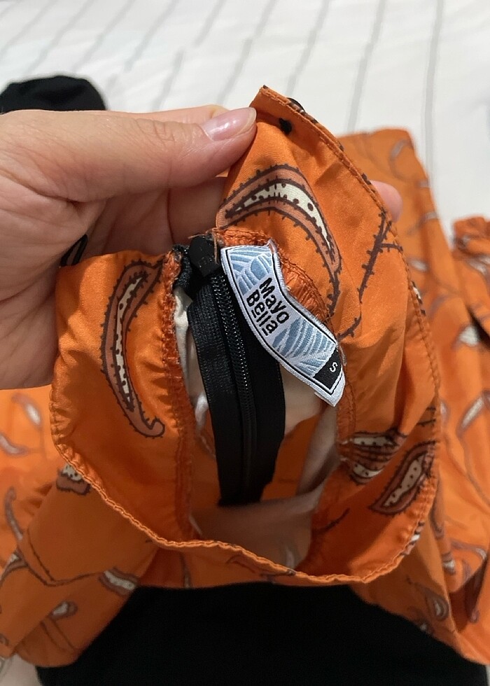 Mayo Bella Turuncu Haşema - Görsel 5