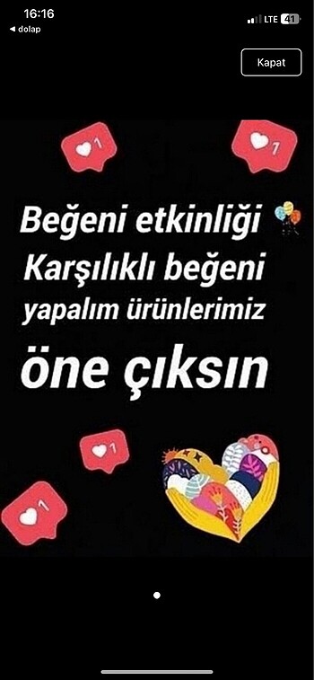 Beğeni-takip