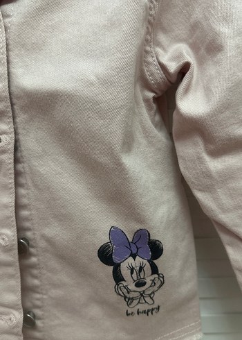 LCW minnıe mause gabardin ceket - Görsel 3