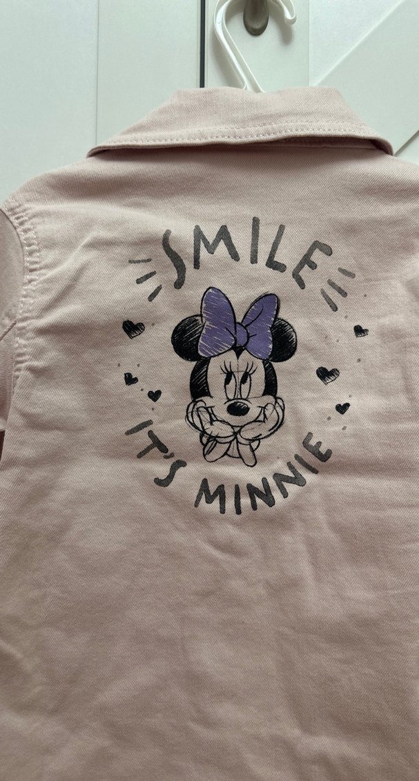 LCW minnıe mause gabardin ceket - Görsel 5