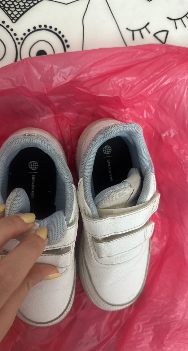 Adidas kız çocuk cırtlı sneaker - Görsel 4