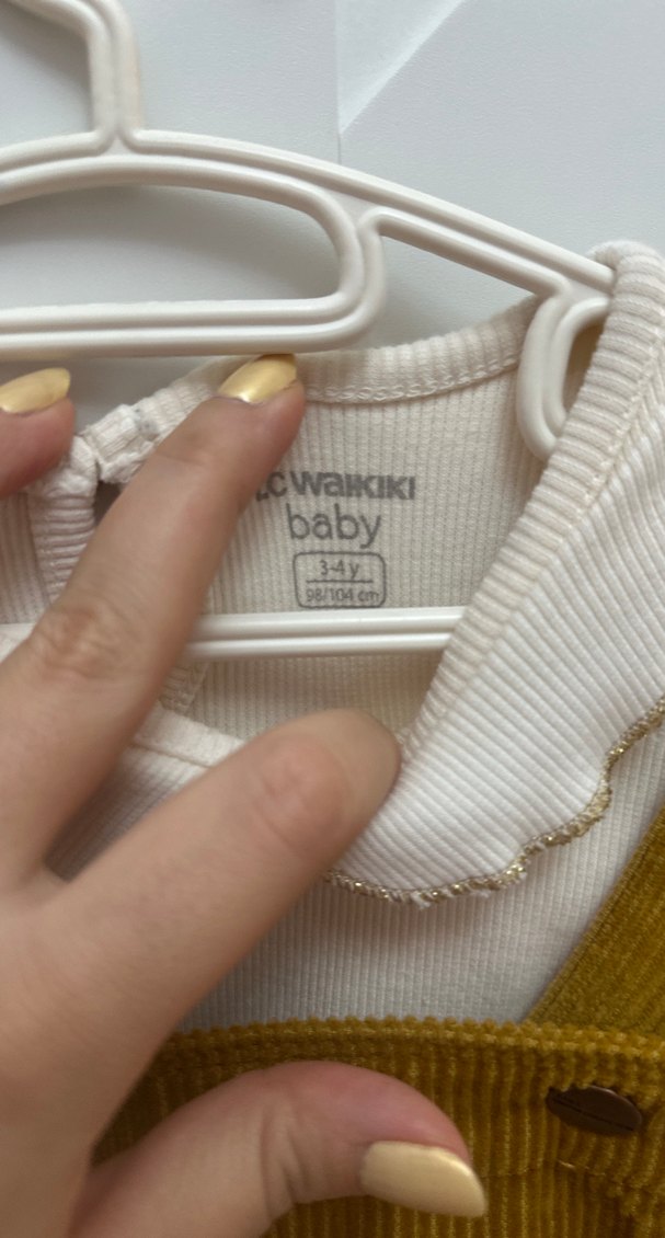 Zara kadife salopet/ LCW body 2 Li set - Görsel 2