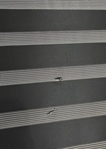 Çizgili Siyah  Modern Perde - Görsel 4