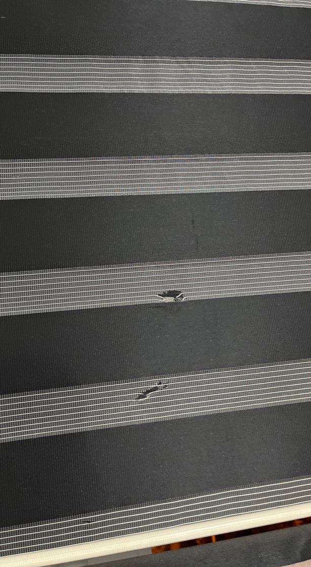 Çizgili Siyah  Modern Perde - Görsel 4