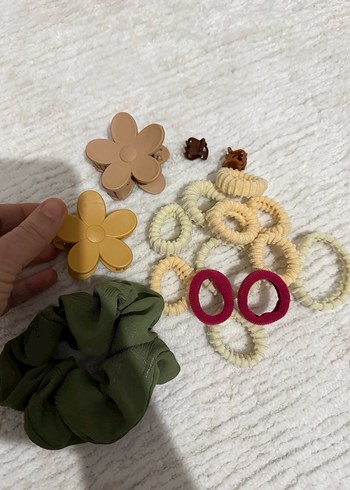 Bohem Esintili Çoklu Saç Aksesuarı Seti - Görsel 4