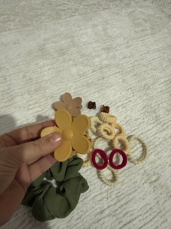 Bohem Esintili Çoklu Saç Aksesuarı Seti - Görsel 3