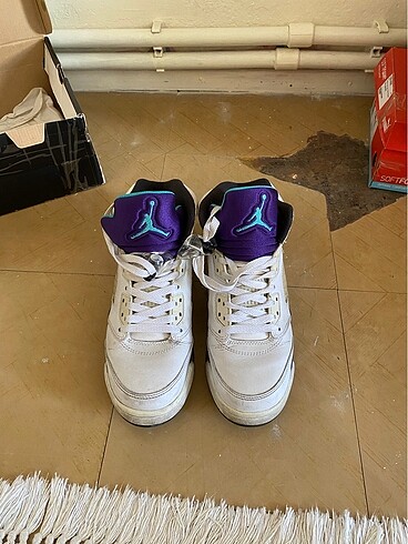 nike jordan retro 5 grape