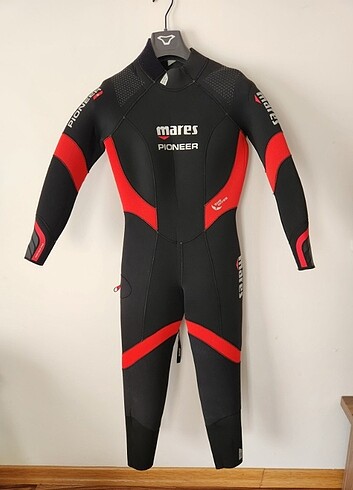 Dalgıç Kıyafeti Kadın - Mares Pioneer 3mm Islak Scuba  + başlık - Görsel 5