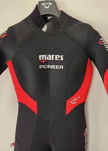 Dalgıç Kıyafeti Kadın - Mares Pioneer 3mm Islak Scuba  + başlık - Görsel 6