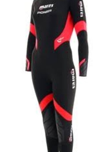 Dalgıç Kıyafeti Kadın - Mares Pioneer 3mm Islak Scuba  + başlık - Görsel 7