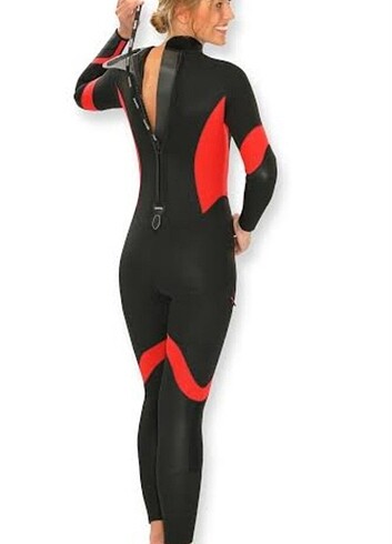 Dalgıç Kıyafeti Kadın - Mares Pioneer 3mm Islak Scuba  + başlık - Görsel 8