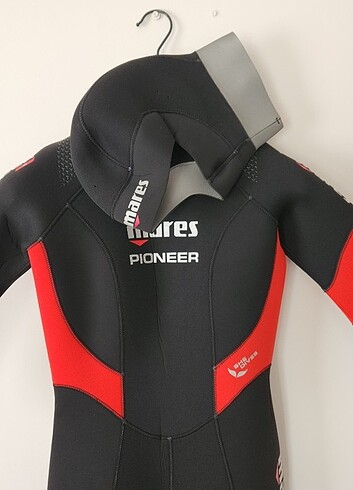 Dalgıç Kıyafeti Kadın - Mares Pioneer 3mm Islak Scuba  + başlık - Görsel 9