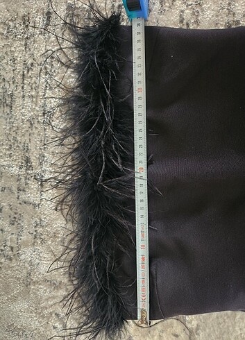 Straplez mini elbise S Beden siyah  - Görsel 5