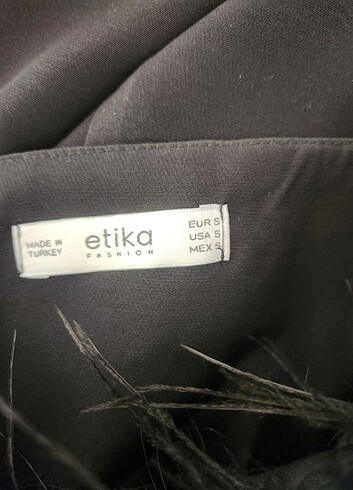 Straplez mini elbise S Beden siyah  - Görsel 6