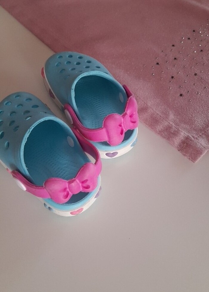 Kız çocuk sandalet terlik - Görsel 2