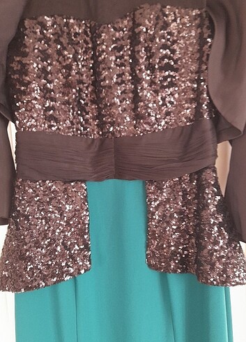 Bir kez giyilmis abiye yepyeni  - Görsel 3