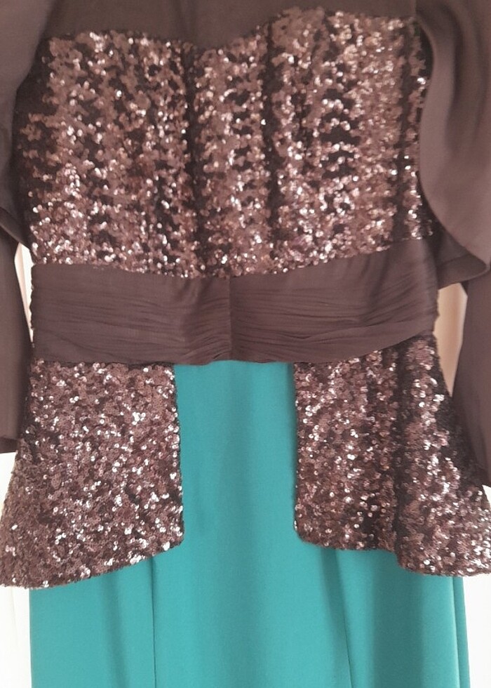 Bir kez giyilmis abiye yepyeni  - Görsel 3