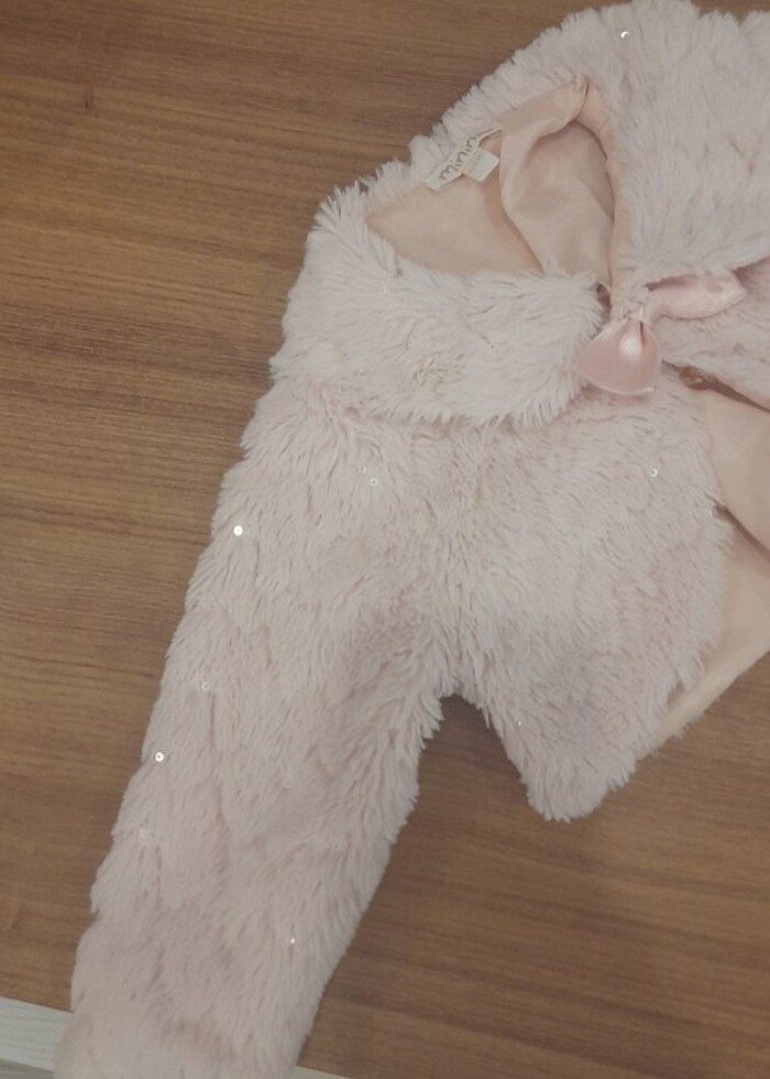 Kız çocuk abiye kürkü  - Görsel 3