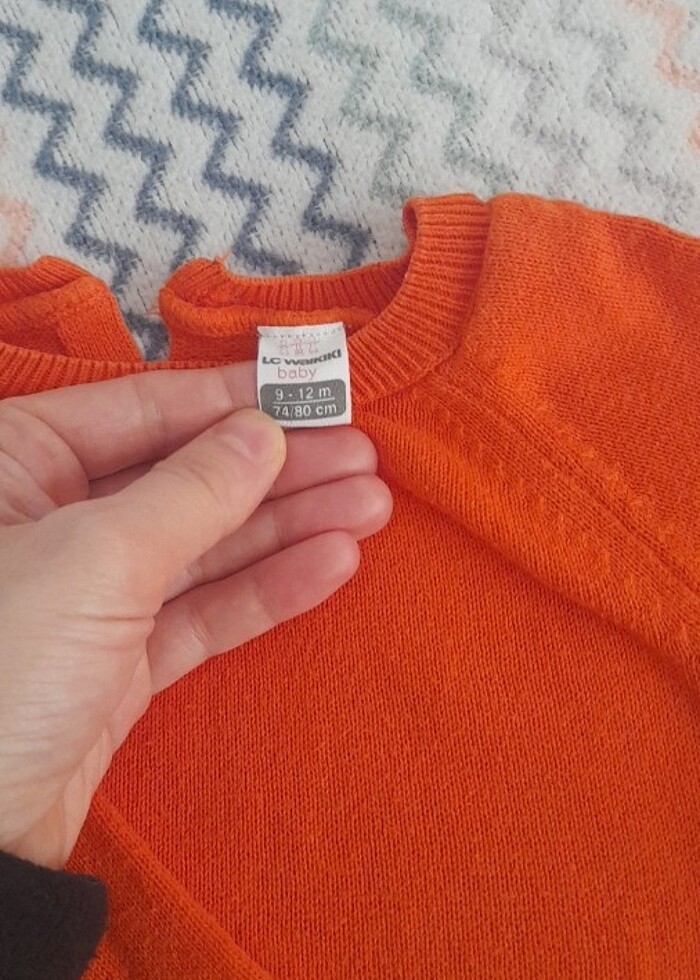 Unisex bebek kazak - Görsel 3