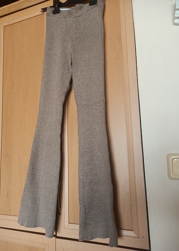 Zara marka Trikoİspanyol Paça Pantolon - Görsel 2